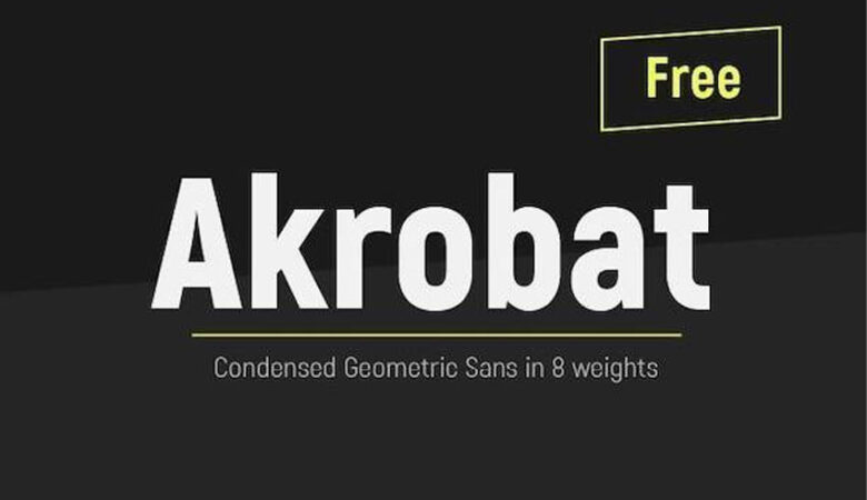 Akrobat Font