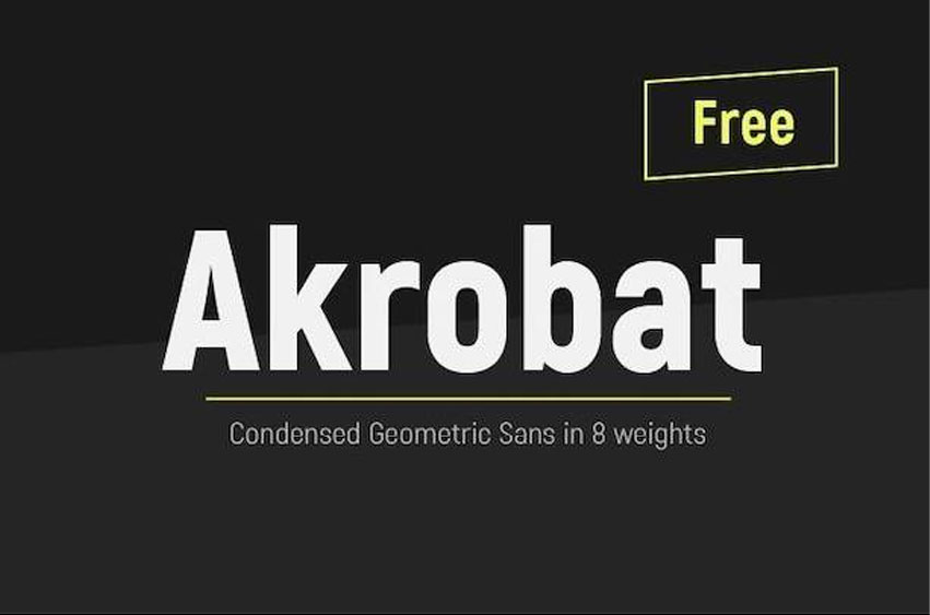 Akrobat Font