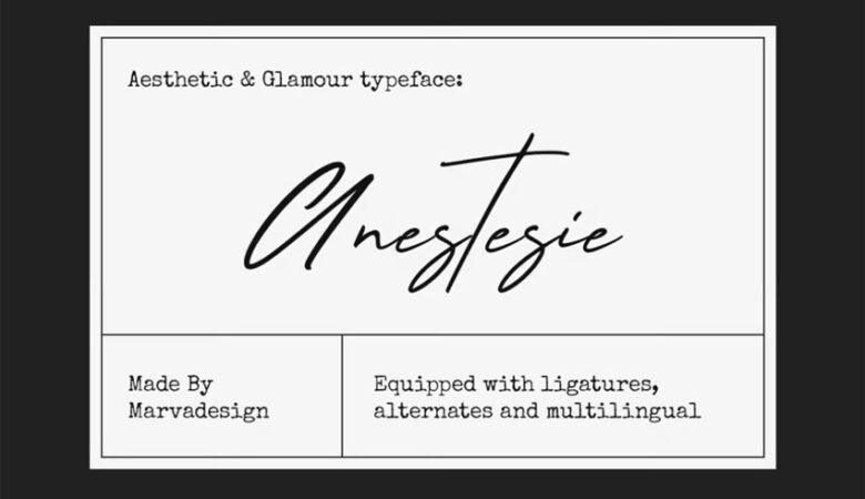 Anestesie Font