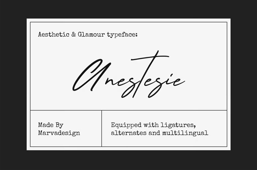 Anestesie Font