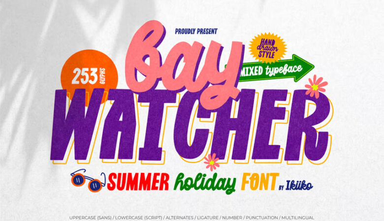 Bay Watcher Font