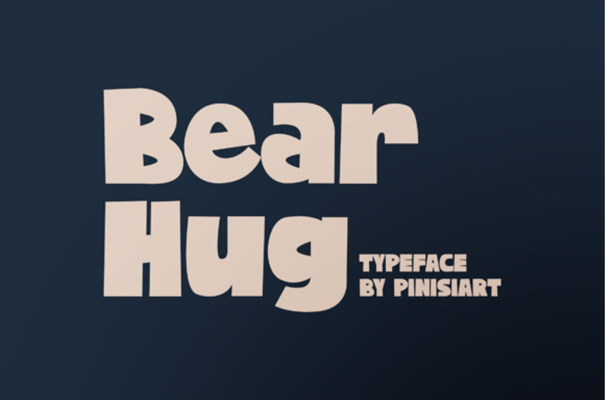 Bear Hug Font