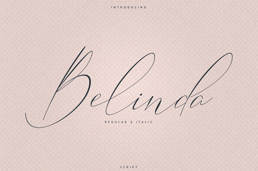 Belinda Script Font