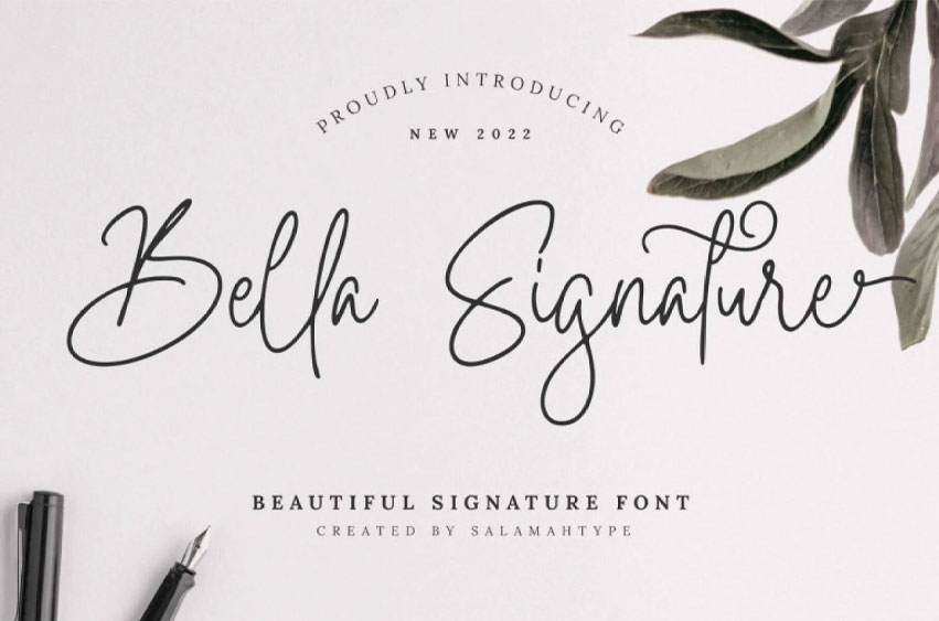 Bella Signature Font