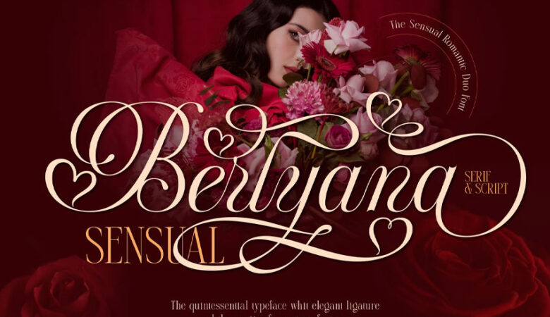 Berlyana Sensual Font