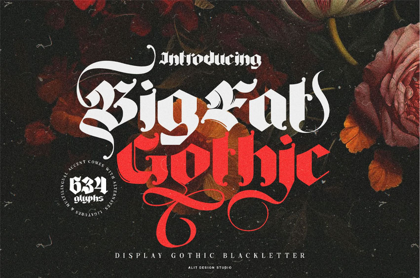 Big Fat Gothic Font