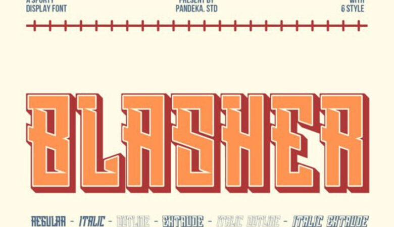 Blasher Font