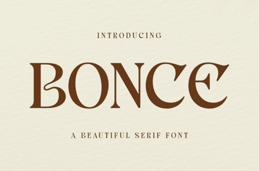 Bonce Font