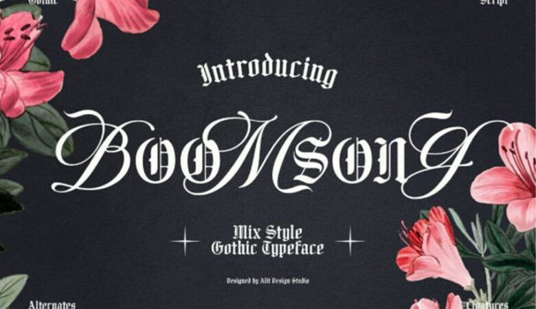 Boomsong Font