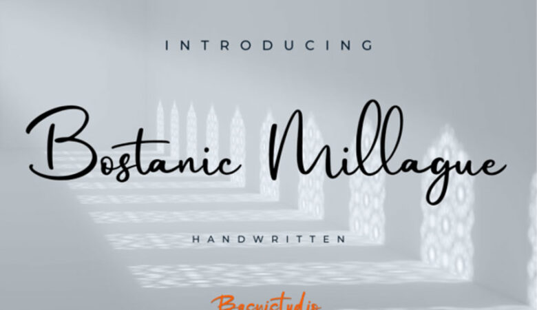 Bostanic Millague Font