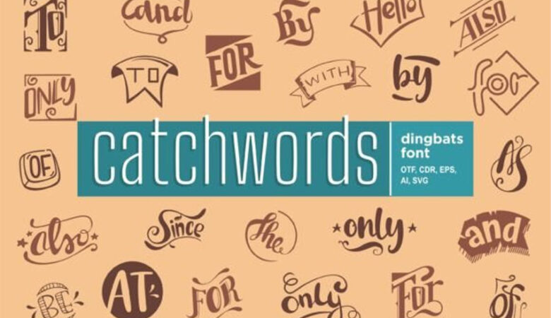 Catchwords Font