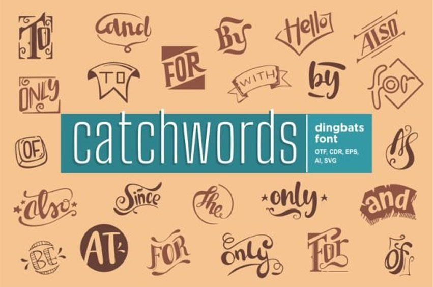 Catchwords Font