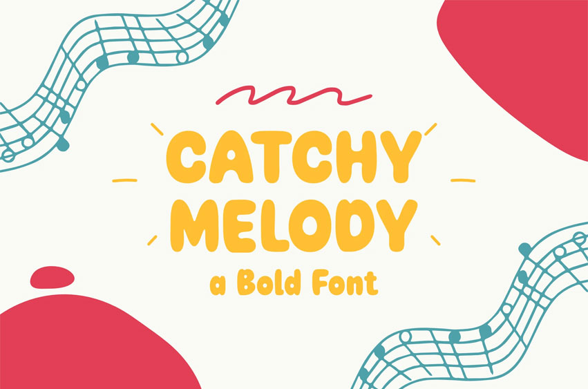Catchy Melody Font