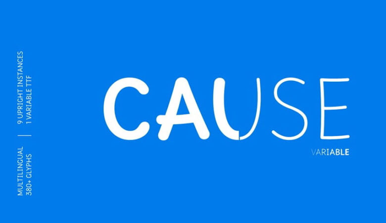 Cause Font