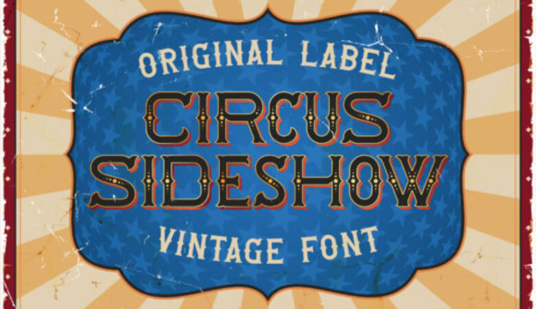 Circus Sideshow Font