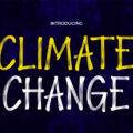 Climate Change Font