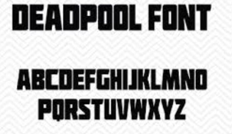 Deadpool Font