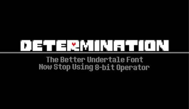 Determination Font