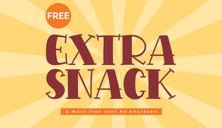 Extra Snack Font