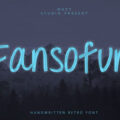 Fansofun Font