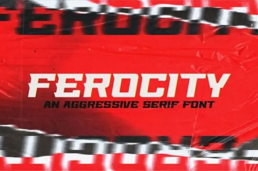 Ferocity Font