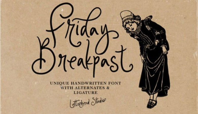 Friday Breakpast Font