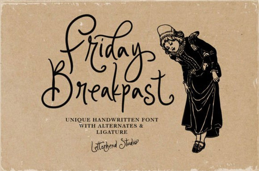 Friday Breakpast Font