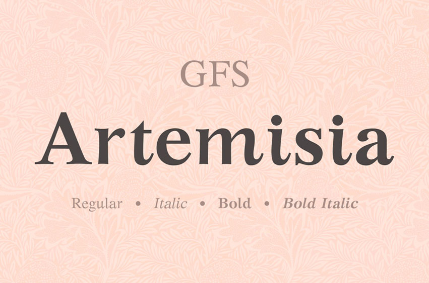 GFS Artemisia Font