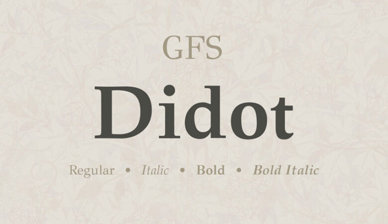 GFS Didot Font