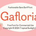 Gafloria Font