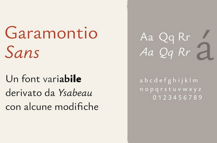 Garamontio Sans Font