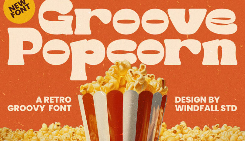 Groove Popcorn Font