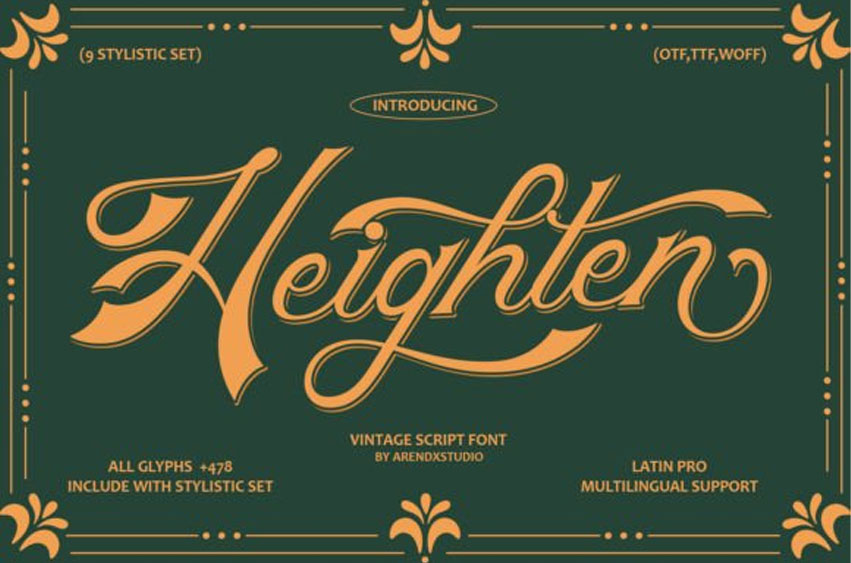 Heighten Font