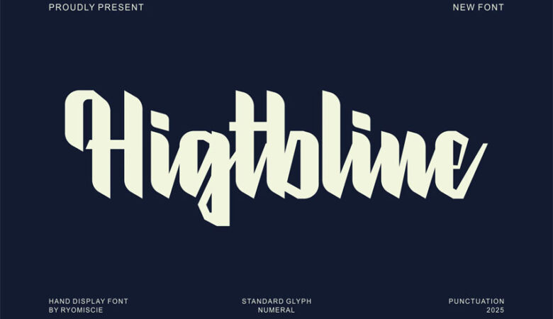 Higtbline Font