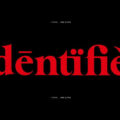 IDTF Identifier Font