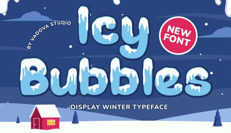 Icy Bubbles Font