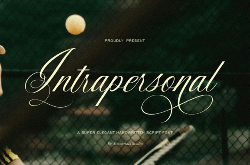 Intrapersonal Font