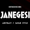 Janegesi Font