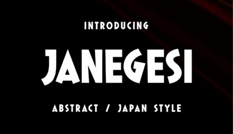 Janegesi Font