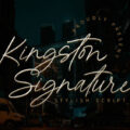 Kingston Signature Font