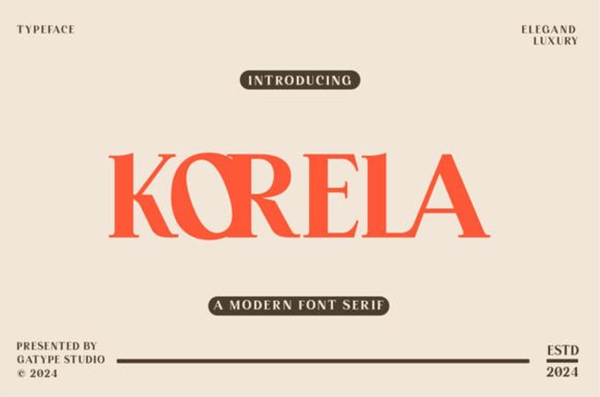 Korela Font