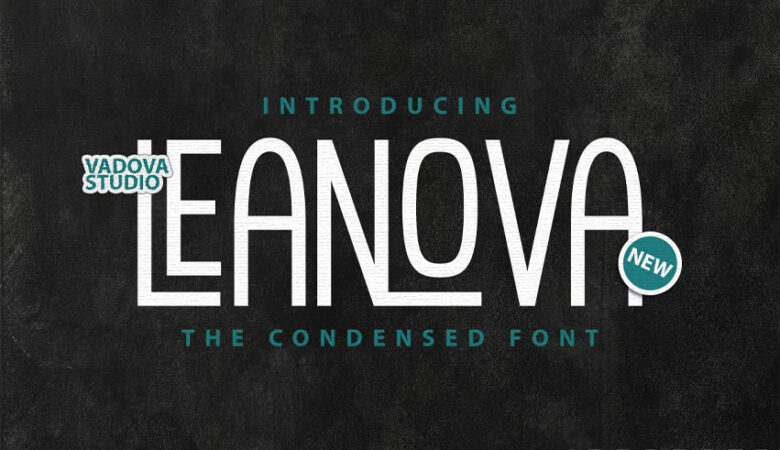 Leanova Font