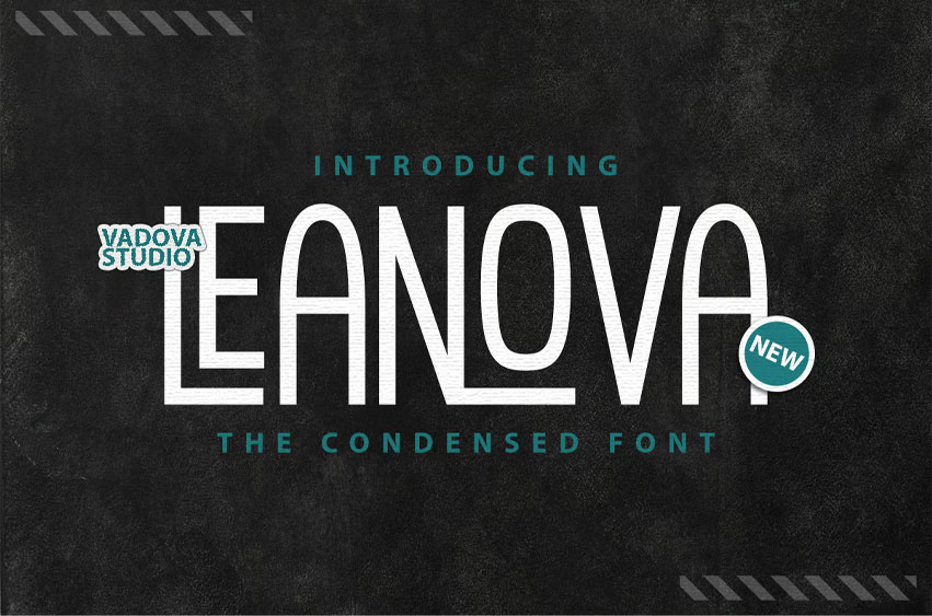 Leanova Font