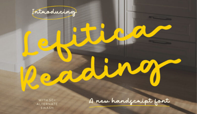 Lefitica Reading Font