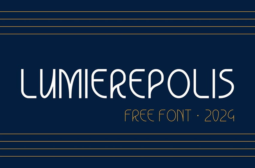 Lumierepolis Font