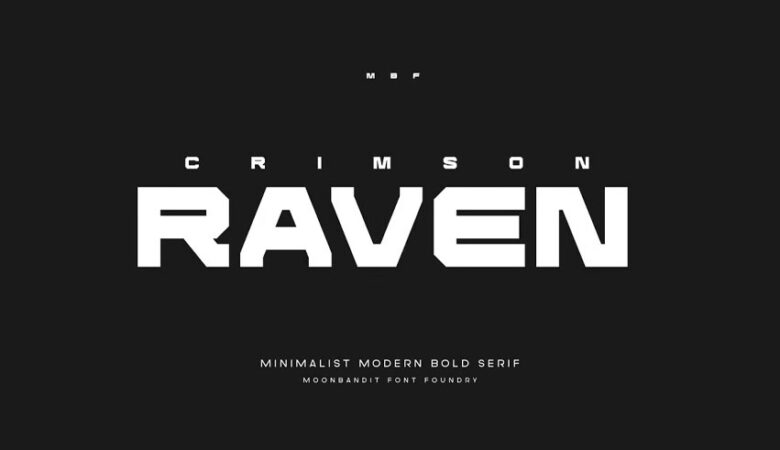 MBF Crimson Raven Font