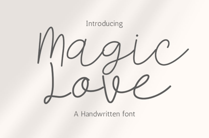 Magic Love Font