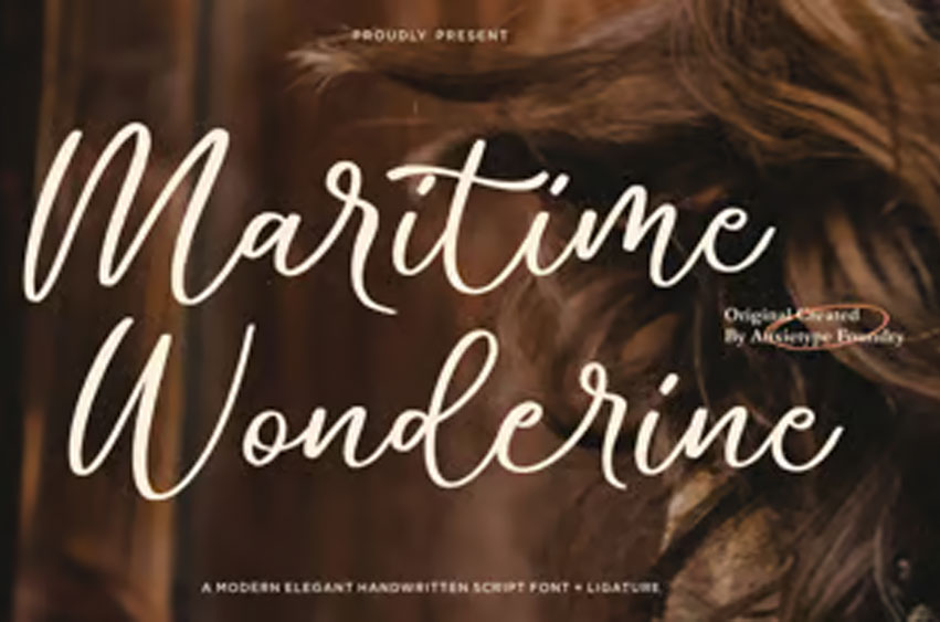 Maritime Wonderine Font