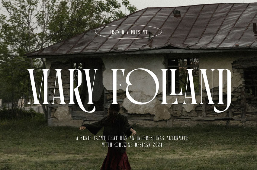 Mary Folland Font