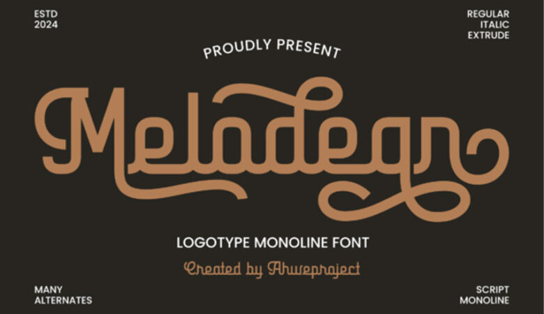 Melodean Font